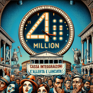 Cassa integrazione a Roma: oltre 4 milioni di ore in tre mesi, la Cgil lancia l’allerta!
