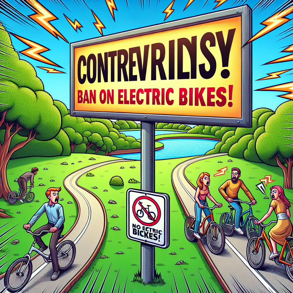 Cafarella, scoppia la polemica: stop alle bici elettriche nel parco!