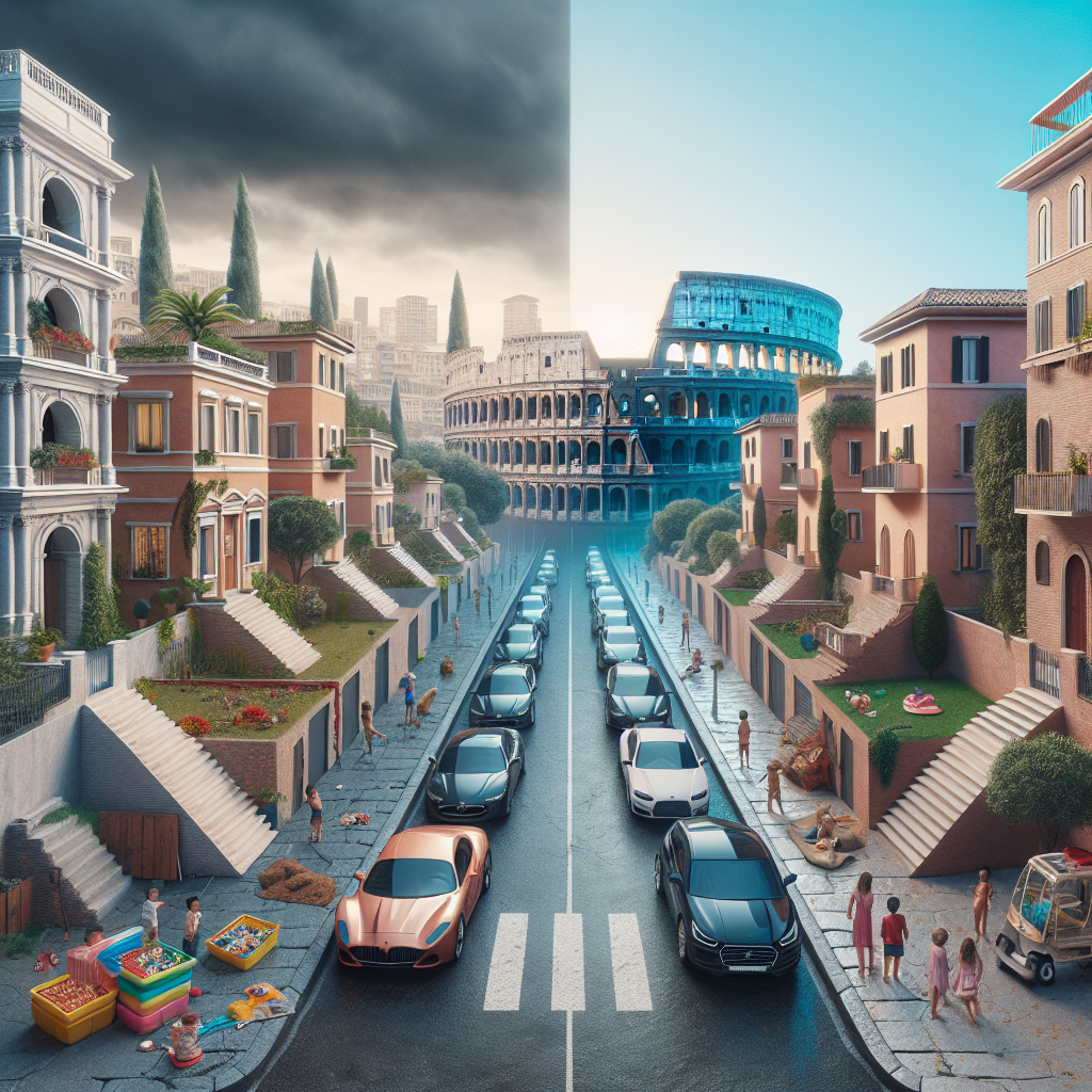 Roma in crisi: ecco i quartieri più ricchi e poveri secondo le ultime dichiarazioni dei redditi