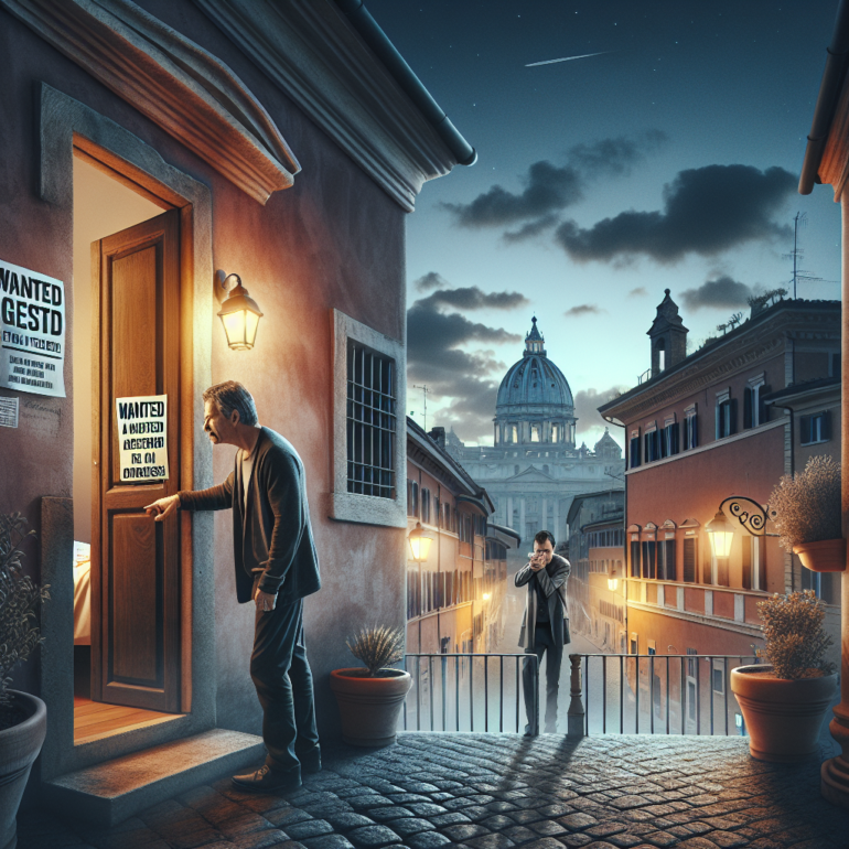 Ospite ricercato trovato in affittacamere a Roma: titolare nei guai.