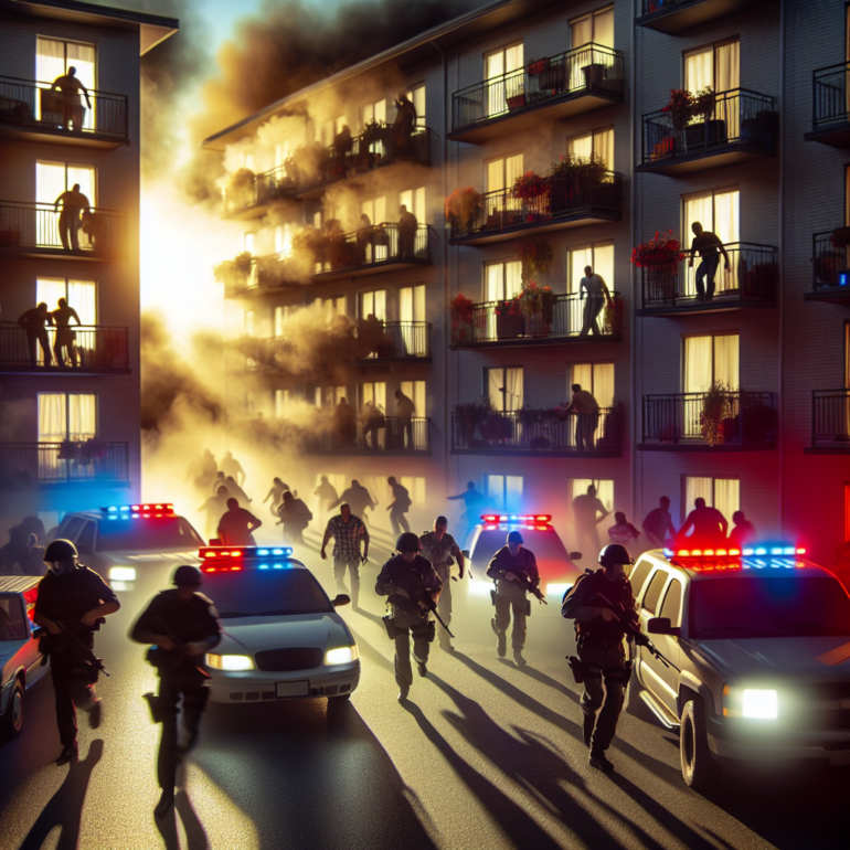 Sgombero esplosivo a Laurentino 38: caos e tensione tra i residenti