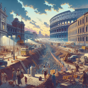 Caos nel municipio V: voragini e cantieri stravolgeranno Roma!