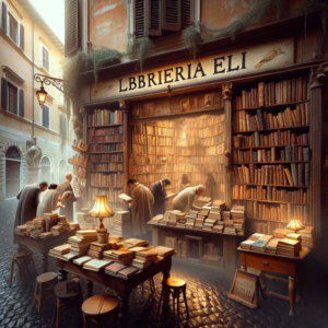 Il mistero del mercatino dei libri usati alla Libreria Eli di Roma: cosa si nasconde tra le pagine?