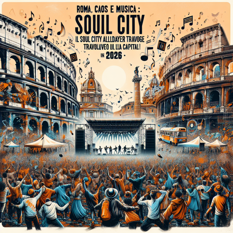 Roma, caos e musica: il Soul City Alldayer 2026 travolge il cuore della capitale!