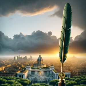 Roma, la penna d’oca del Campidoglio: un premio per la lotta ambientale in crisi!