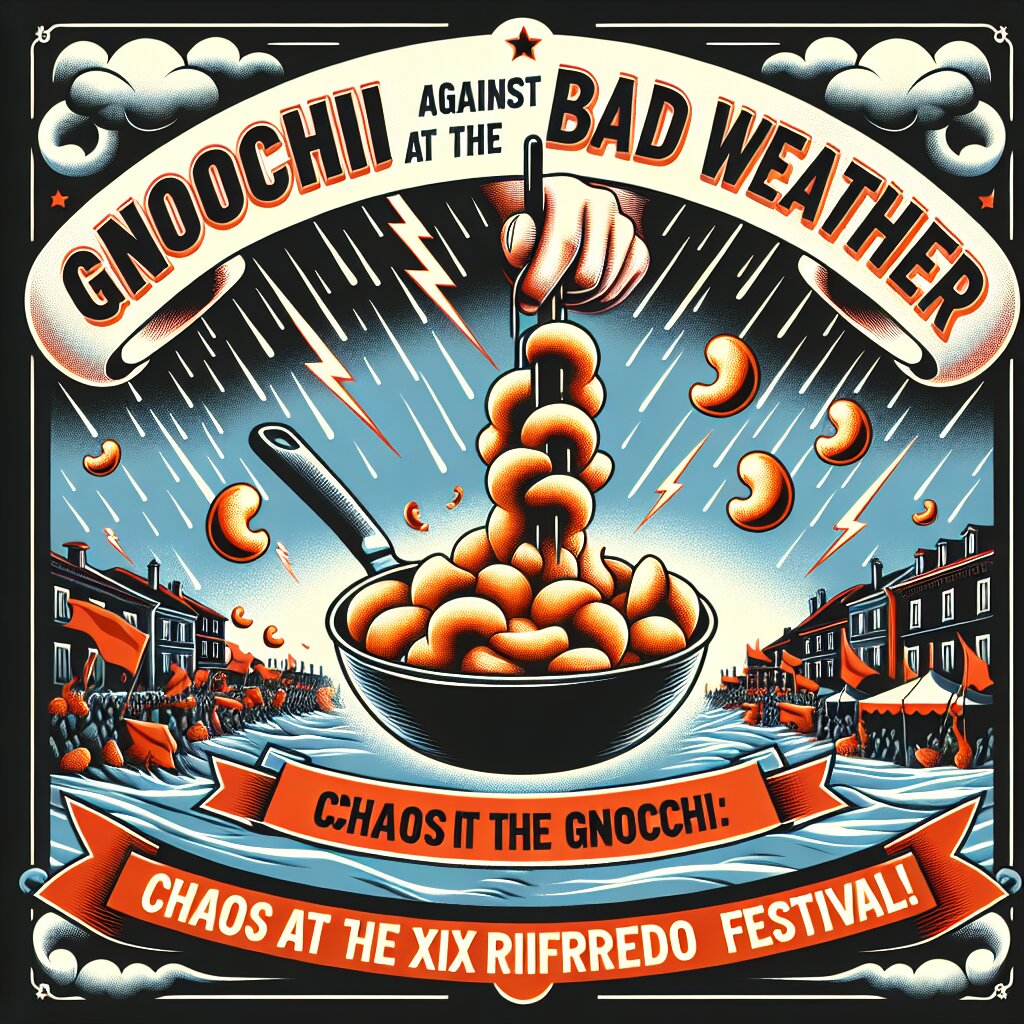 Gnocchi contro il maltempo: caos alla XIX Sagra di Riofreddo!