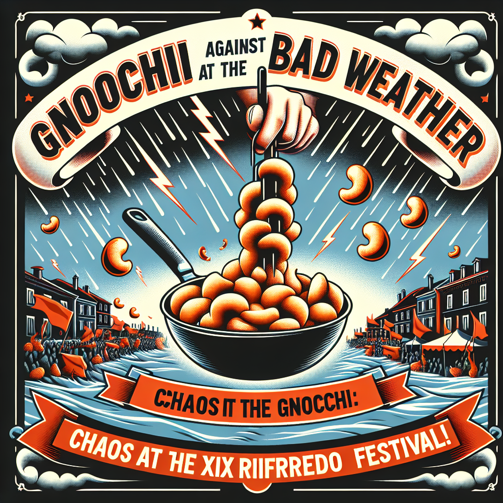 Gnocchi contro il maltempo: caos alla XIX Sagra di Riofreddo!