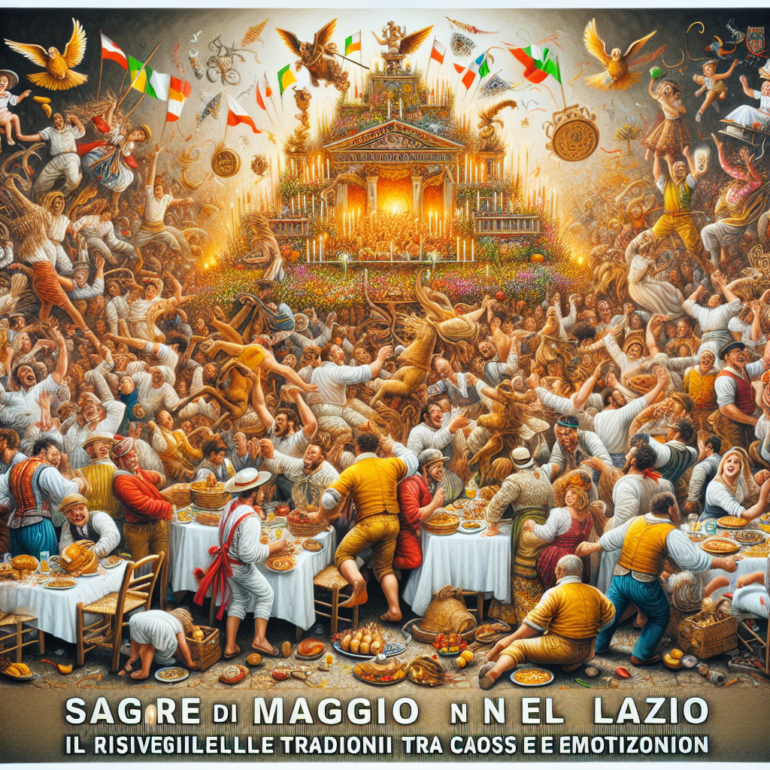 Sagre di maggio nel Lazio: il risveglio delle tradizioni tra caos e emozioni