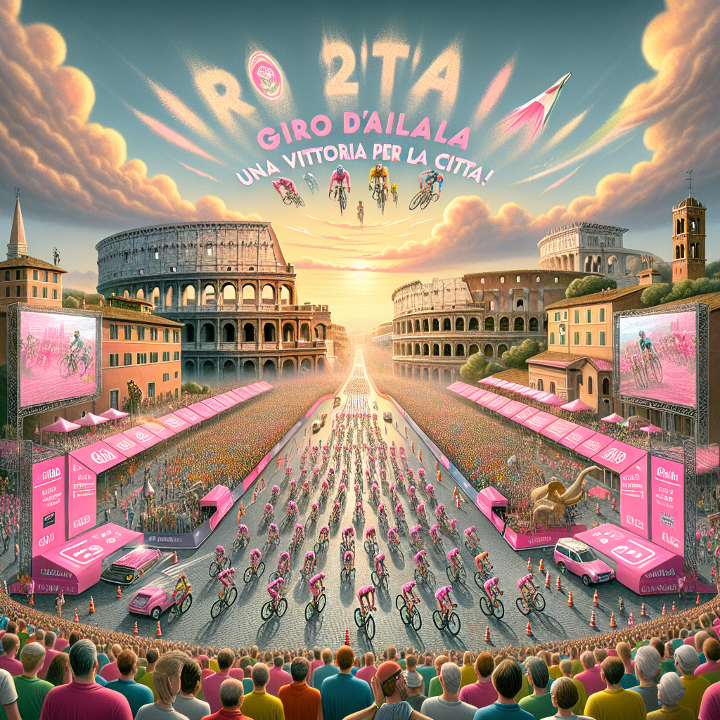 Roma si prepara al gran finale del Giro d’Italia 2026: una vittoria per la città!