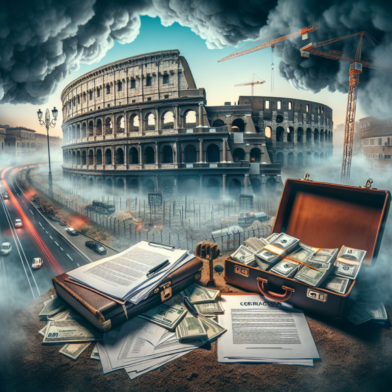 Sequestrato il tesoro di ‘Mr Asfalto’: allarme corruzione negli appalti romani