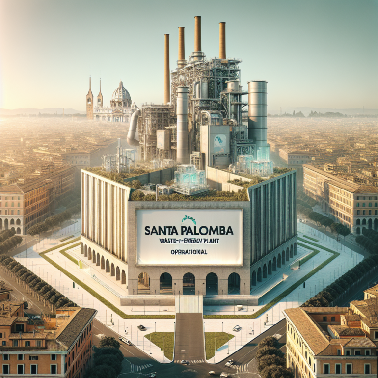 Campidoglio dà il via libera al termovalorizzatore di Santa Palomba: ecco cosa cambia per Roma!