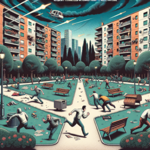 Tensione a Parco Leonardo: residenti terrorizzati da occupanti che lanciano oggetti dalle finestre