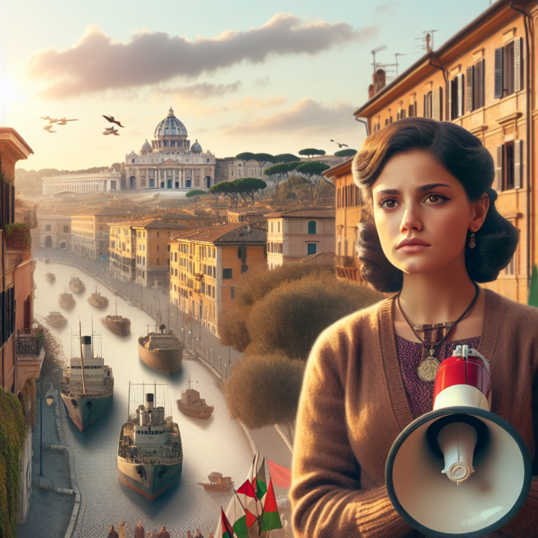 Garbatella in subbuglio: ex studentessa del Socrate tra i fermati nella flotilla per Gaza