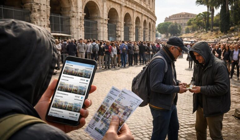 Colosseo: Biglietti introvabili e bagarinaggio digitale, chi paga il prezzo?
