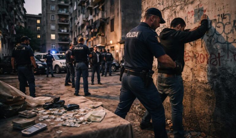 La guerra contro lo spaccio a San Basilio: un’illusione di legalità?