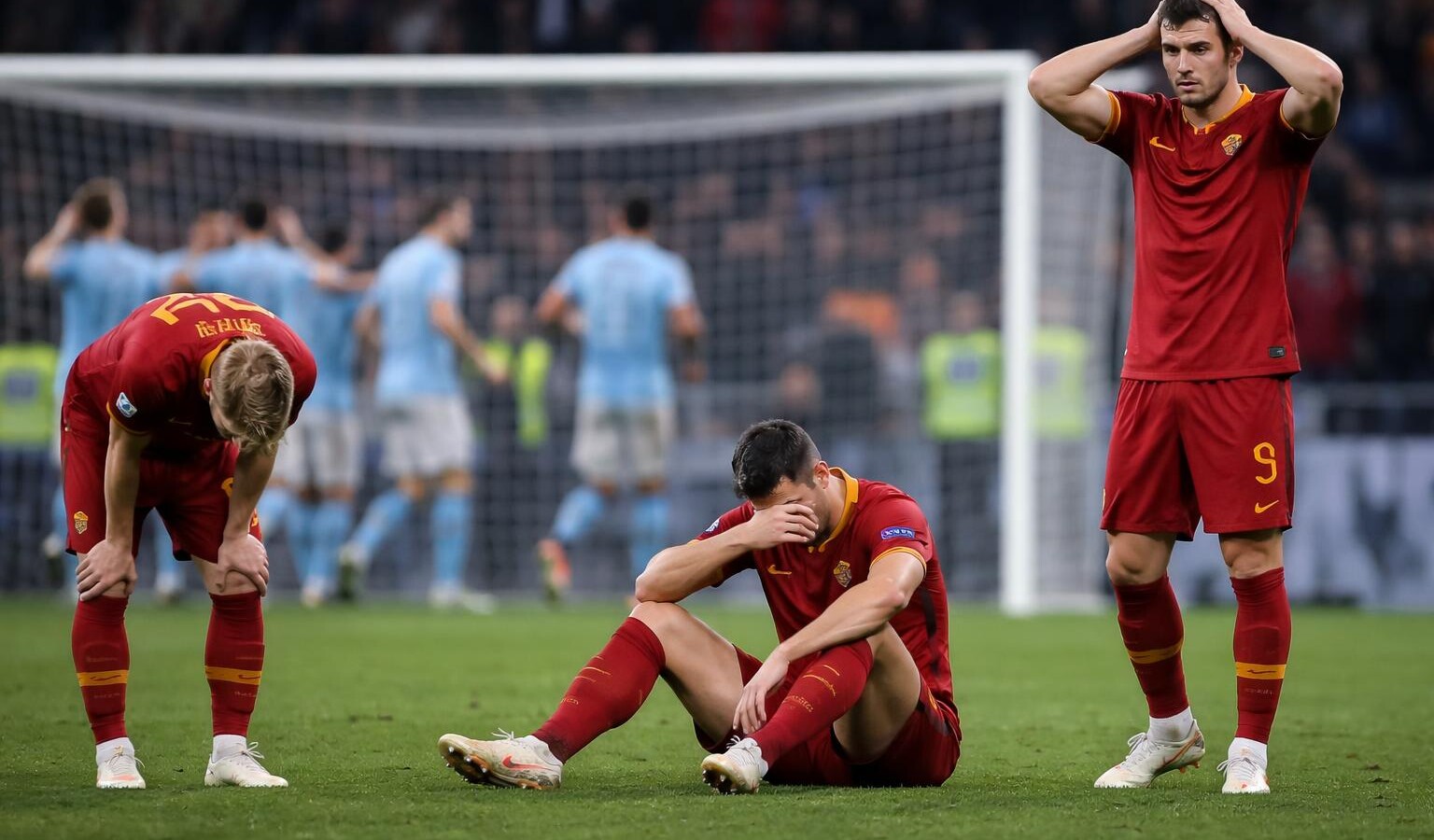 La Roma scivola: la difesa è un colabrodo e il sogno Champions svanisce