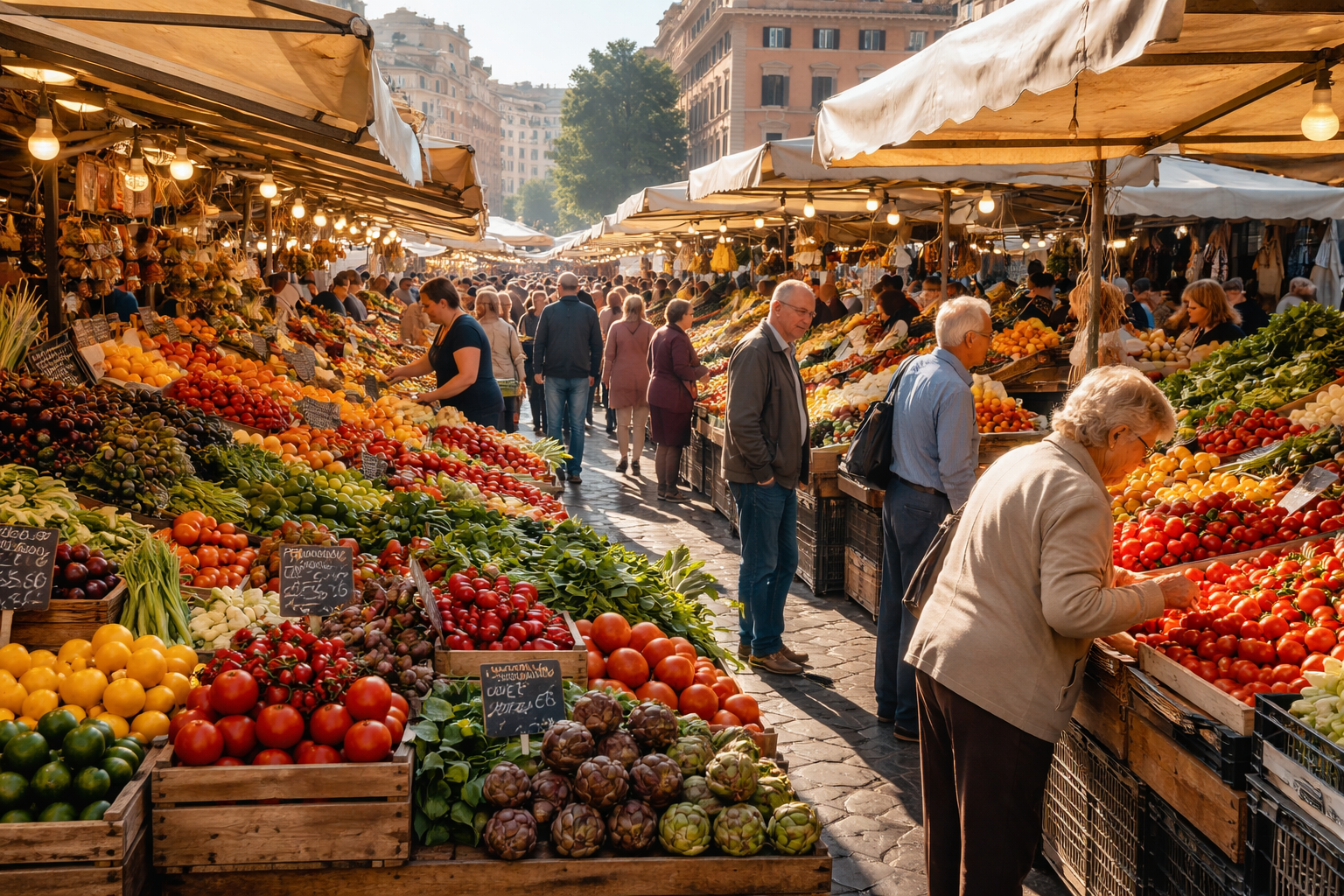 I mercati rionali di Roma: tradizione, colori e storie di gente comune