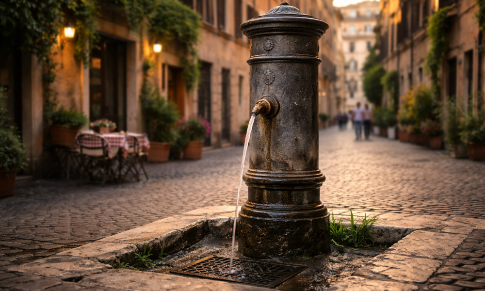 Le fontanelle di Roma: acqua, arte e storie di quartiere da scoprire