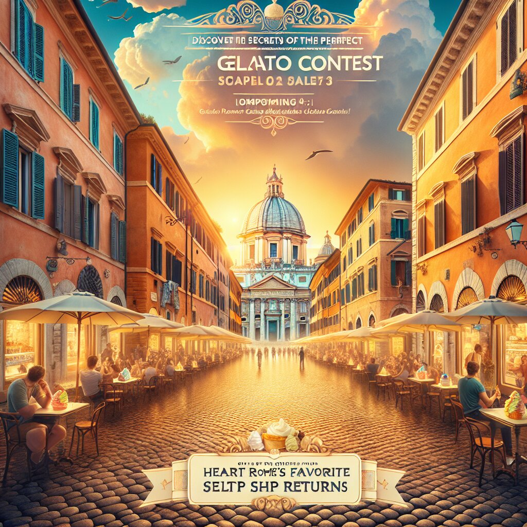 Ritorna il contest per eleggere la gelateria del cuore di Roma: scopri i segreti del gelato perfetto!