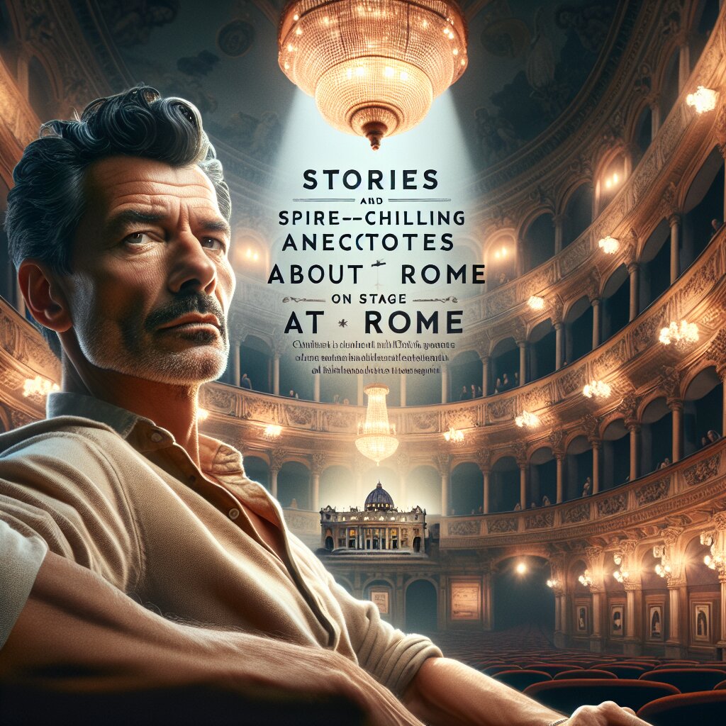 Paolo Calabresi in scena all’Ambra Jovinelli: racconti folli e aneddoti da brivido su Roma!