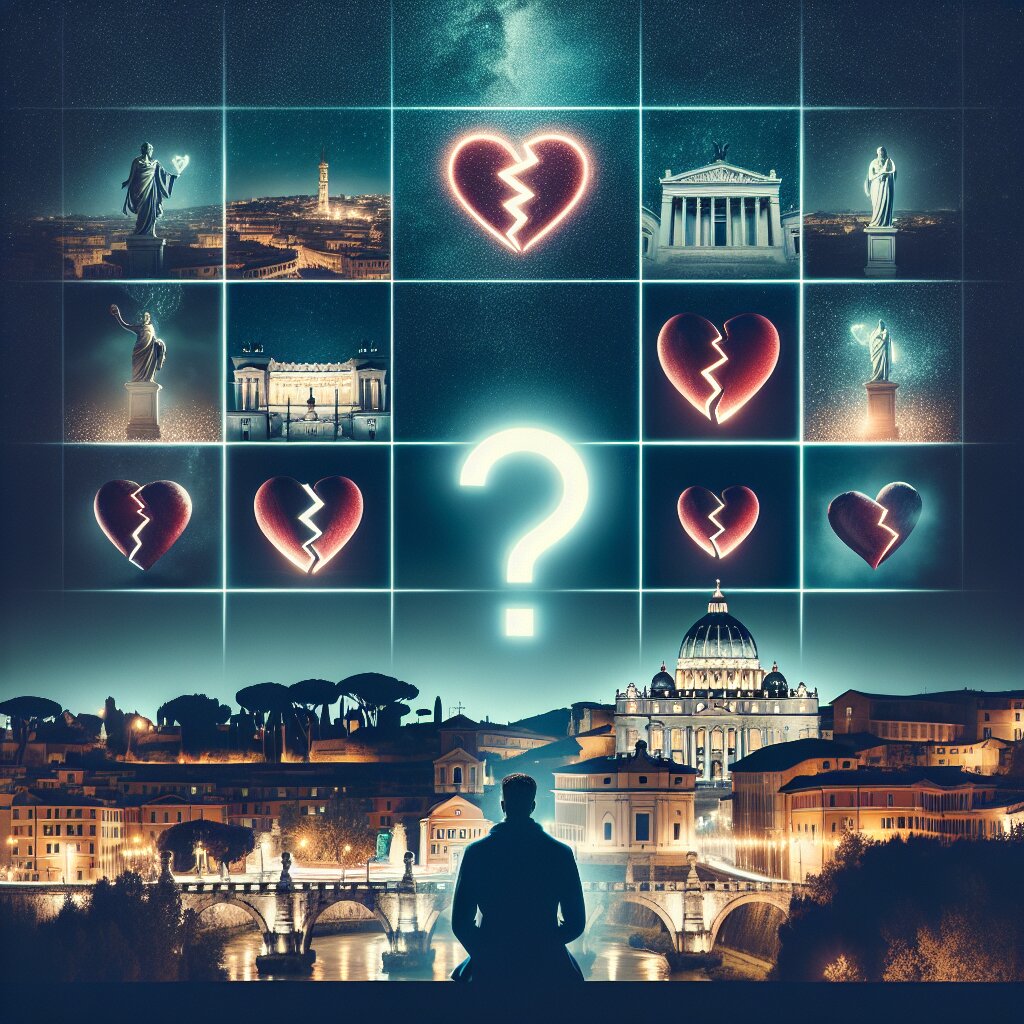 Roma, il mistero della relazione di Paolo Calabresi: dodici addii prima del sì?