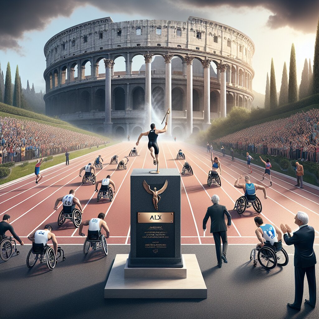 Emozione e sport: il Campidoglio intitola il centro paralimpico ad Alex Zanardi