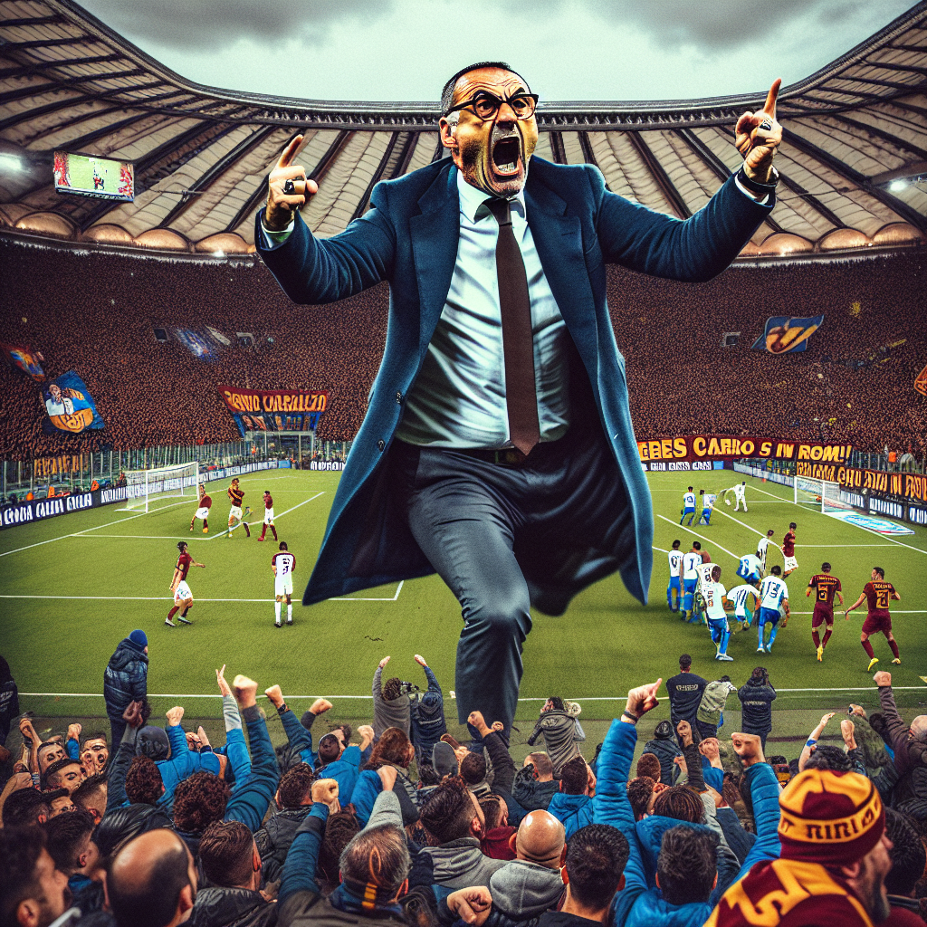 Sarri infuriato per il derby di Roma: ‘È un insulto, agirò così in campo!’