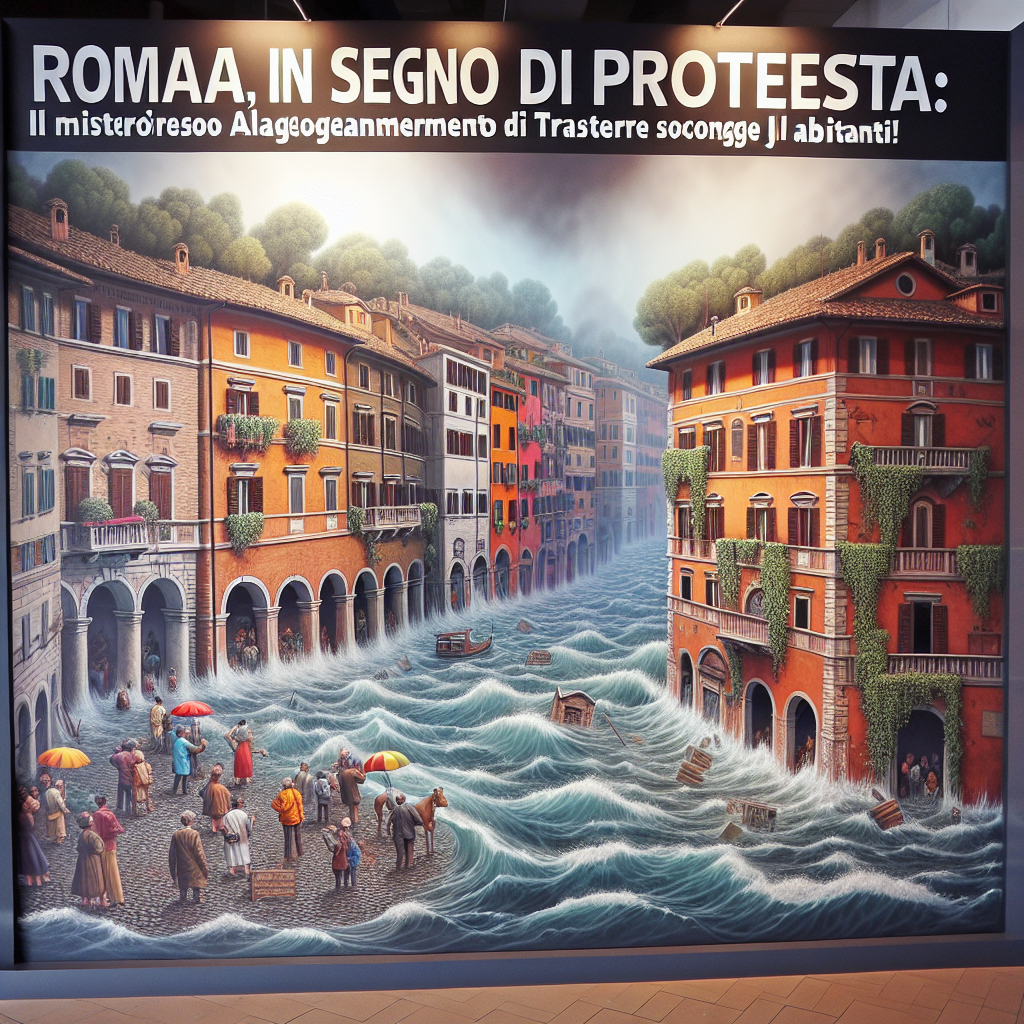 Roma, in segno di protesta: il misterioso allagamento di Trastevere sconvolge gli abitanti!