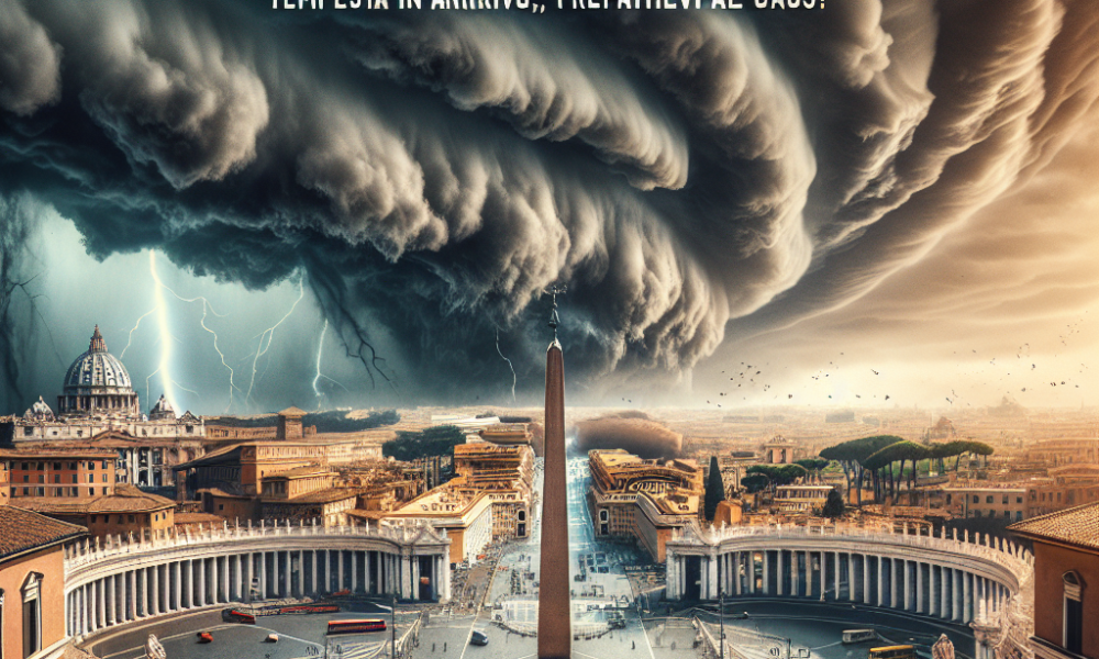 Allerta gialla su Roma: tempesta in arrivo, preparatevi al caos!