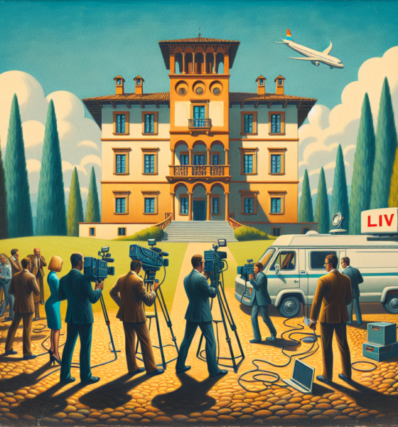 Emergenza a Villa Torlonia: caos e ansia durante l’evento di Sky TG24 Live
