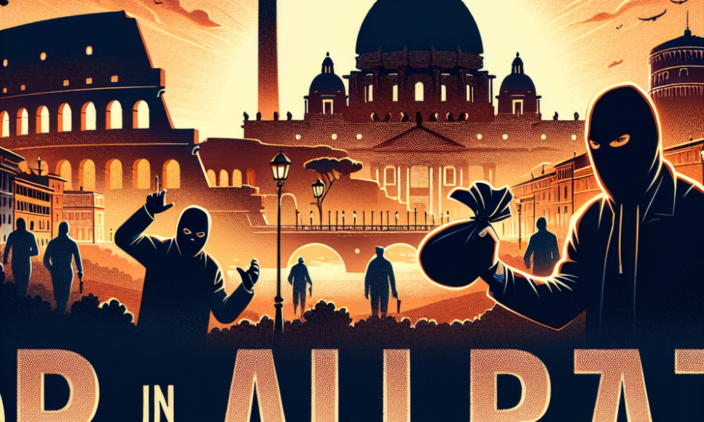 Roma in allerta: svelati i nomi dei rapinatori delle gioiellerie!