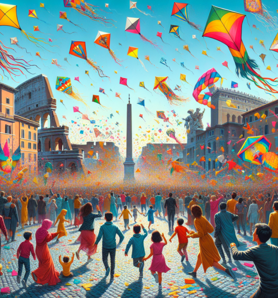A Roma il caos degli aquiloni: un festival travolgente tra colore e sorprese!