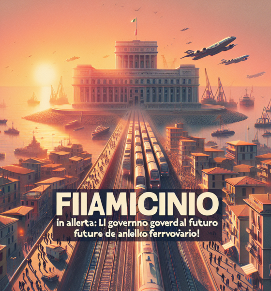 Fiumicino in allerta: Patanè sfida il Governo sul futuro dell’anello ferroviario!