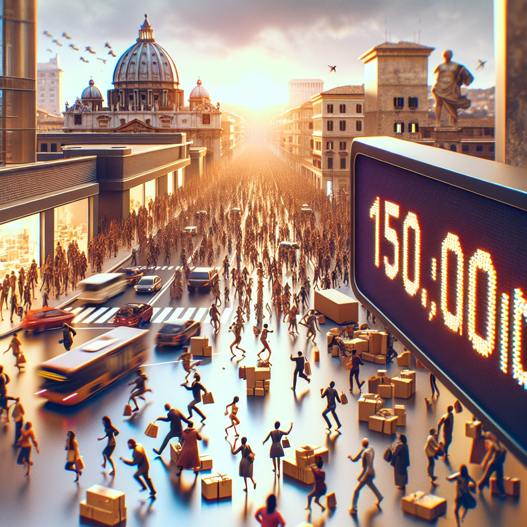 Roma in emergenza: spesa last minute per 150 milioni, il countdown è iniziato!