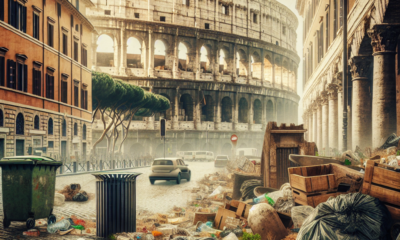 Rifiuti in strada a Roma: la verità dietro al nuovo caos urbano