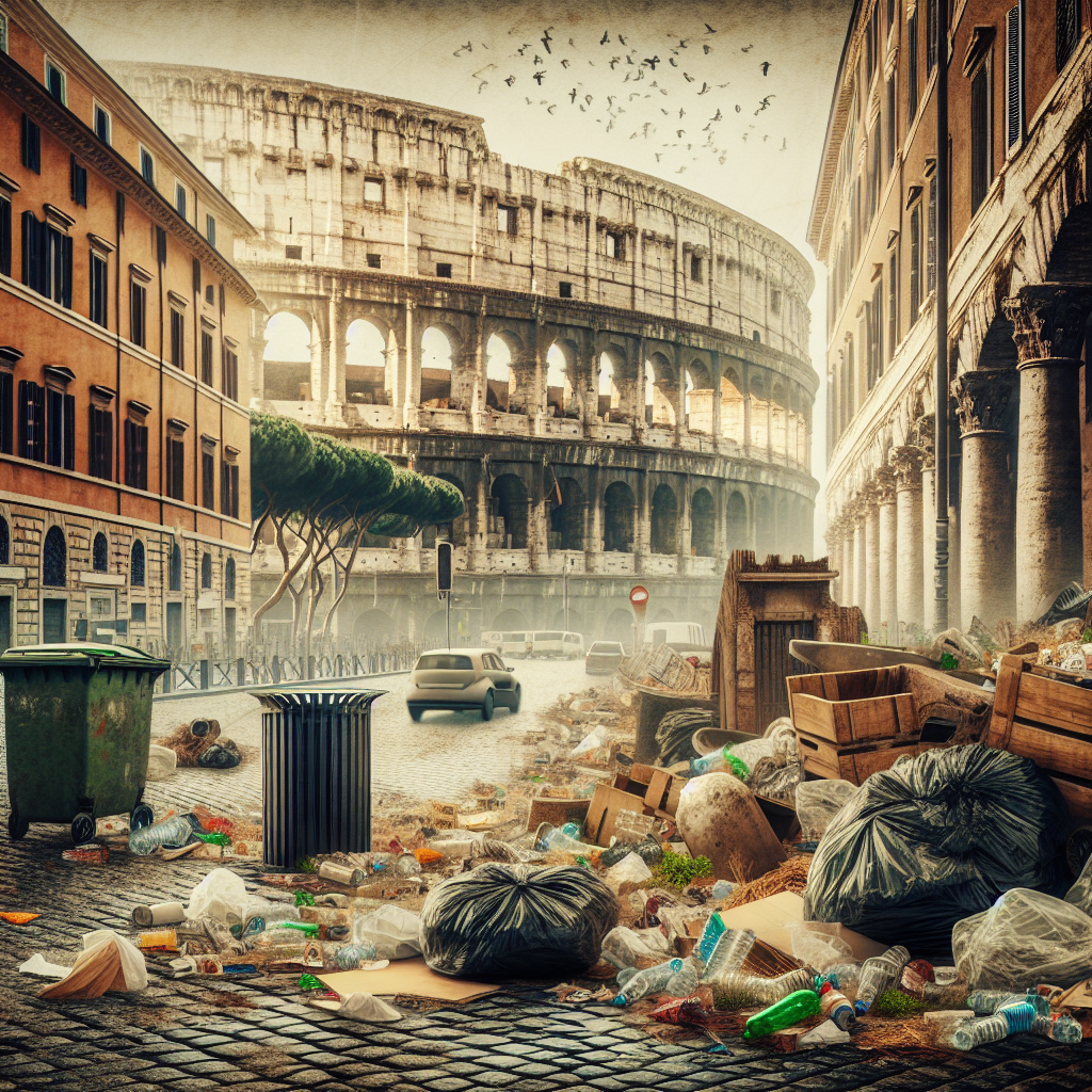 Rifiuti in strada a Roma: la verità dietro al nuovo caos urbano