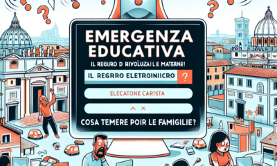 Emergenza educativa a Roma: il registro elettronico rivoluziona nidi e materne! Cosa temere per le famiglie?