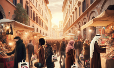 Shopping frenetico a Roma: borse “anti-allarme” per svaligiare negozi in centro