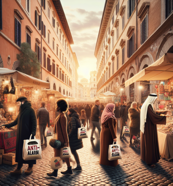 Shopping frenetico a Roma: borse “anti-allarme” per svaligiare negozi in centro