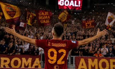 Roma suona Champions: festa giallorossa al Bentegodi