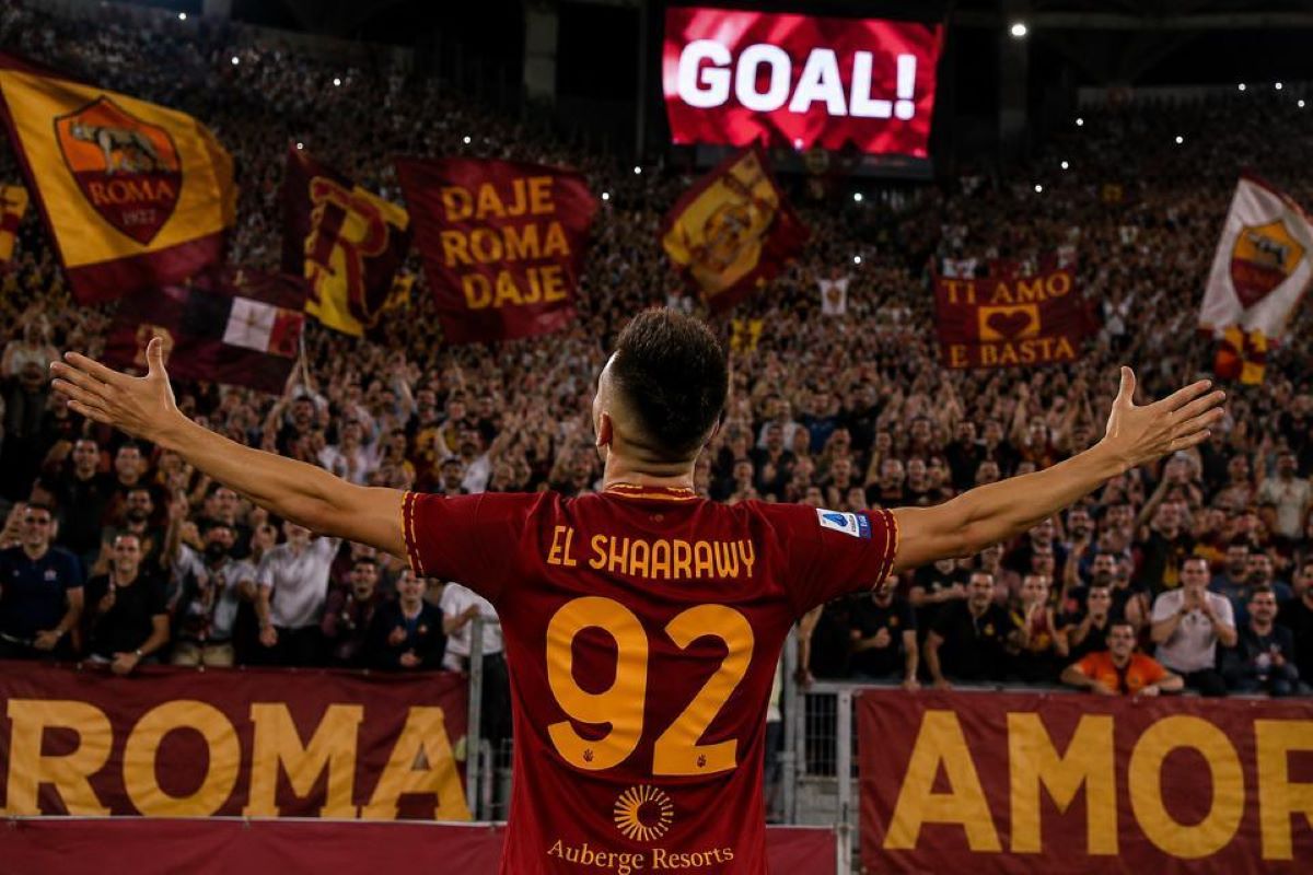 Roma suona Champions: festa giallorossa al Bentegodi
