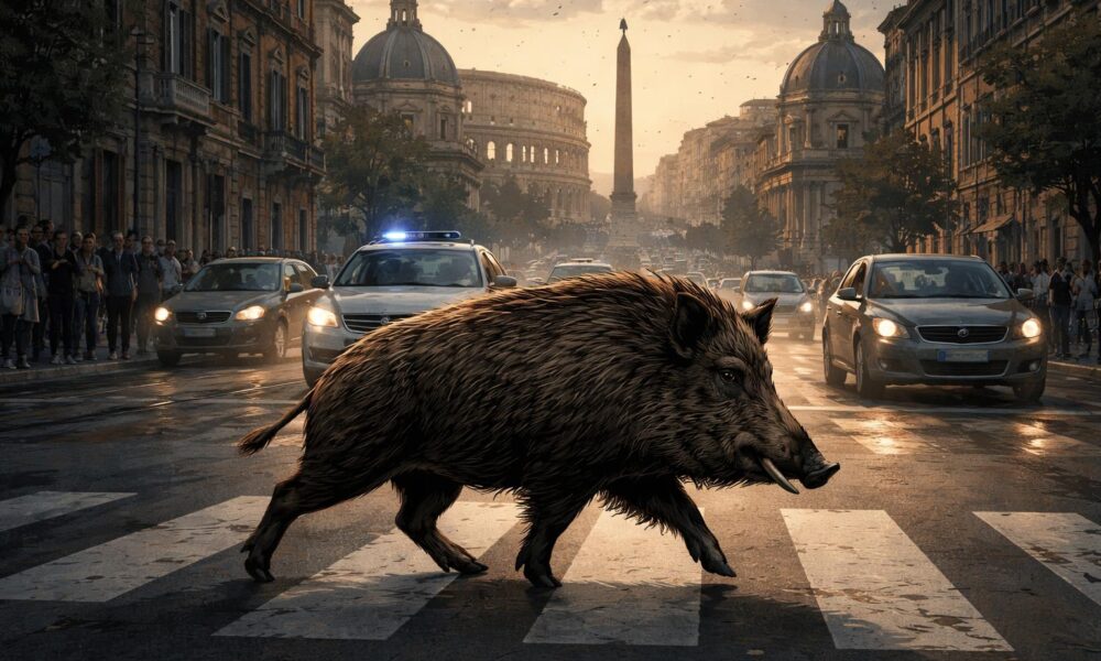 Roma e la fauna urbana: il caso dei cinghiali a Prati tra sicurezza e gestione territoriale