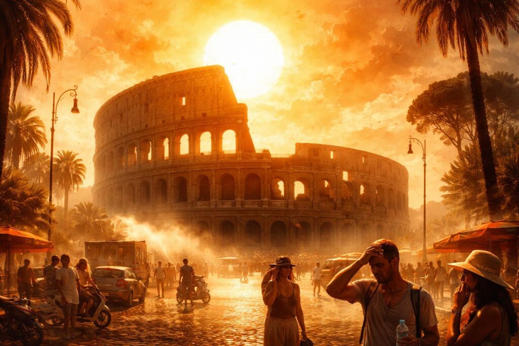 Roma e l’estate che arriva: la sfida di una città tra caldo estremo e fragilità urbana