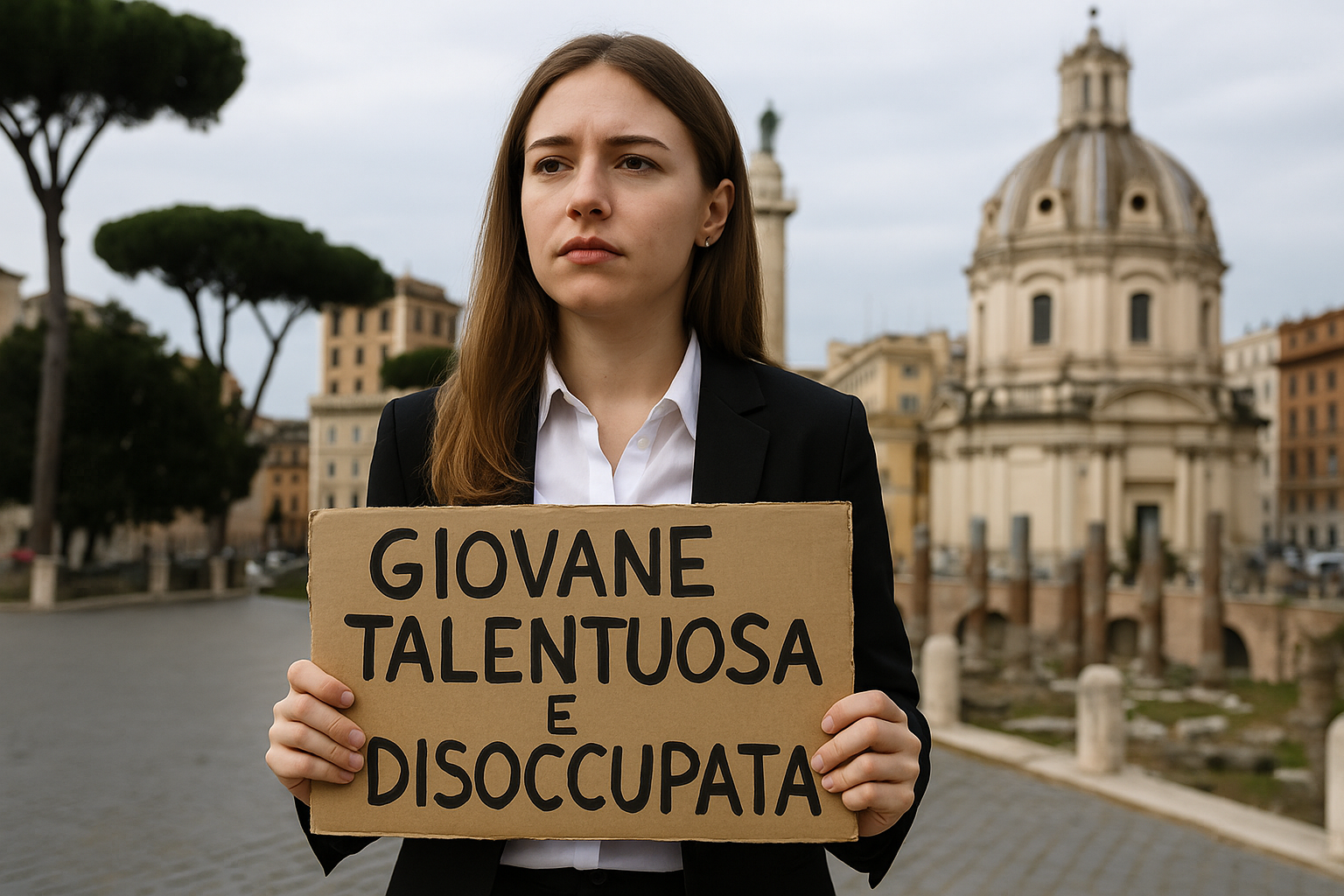 Giovani talenti e disoccupazione: la lotta di Martina a Roma