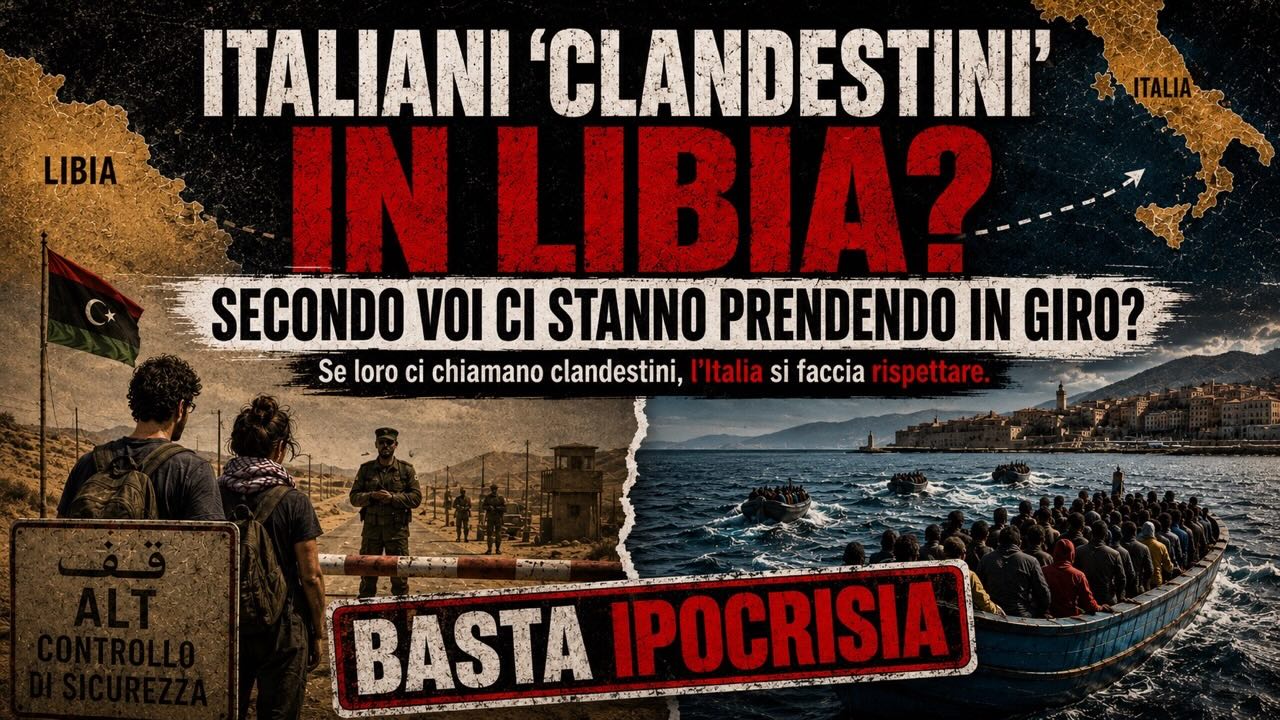 Italiani “clandestini” in Libia: ma questi fanno sul serio?