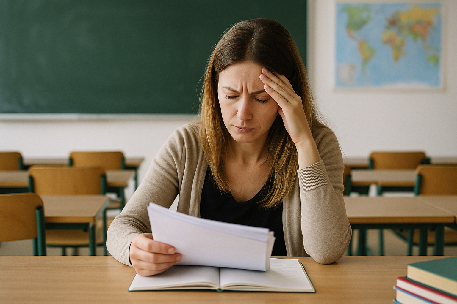 Incertezze e Sfide: Il Dramma di una Maestra Romana in Cerca di Stabilità Incertezze e Sfide: Il Dramma di una Maestra Romana in Cerca di Stabilità