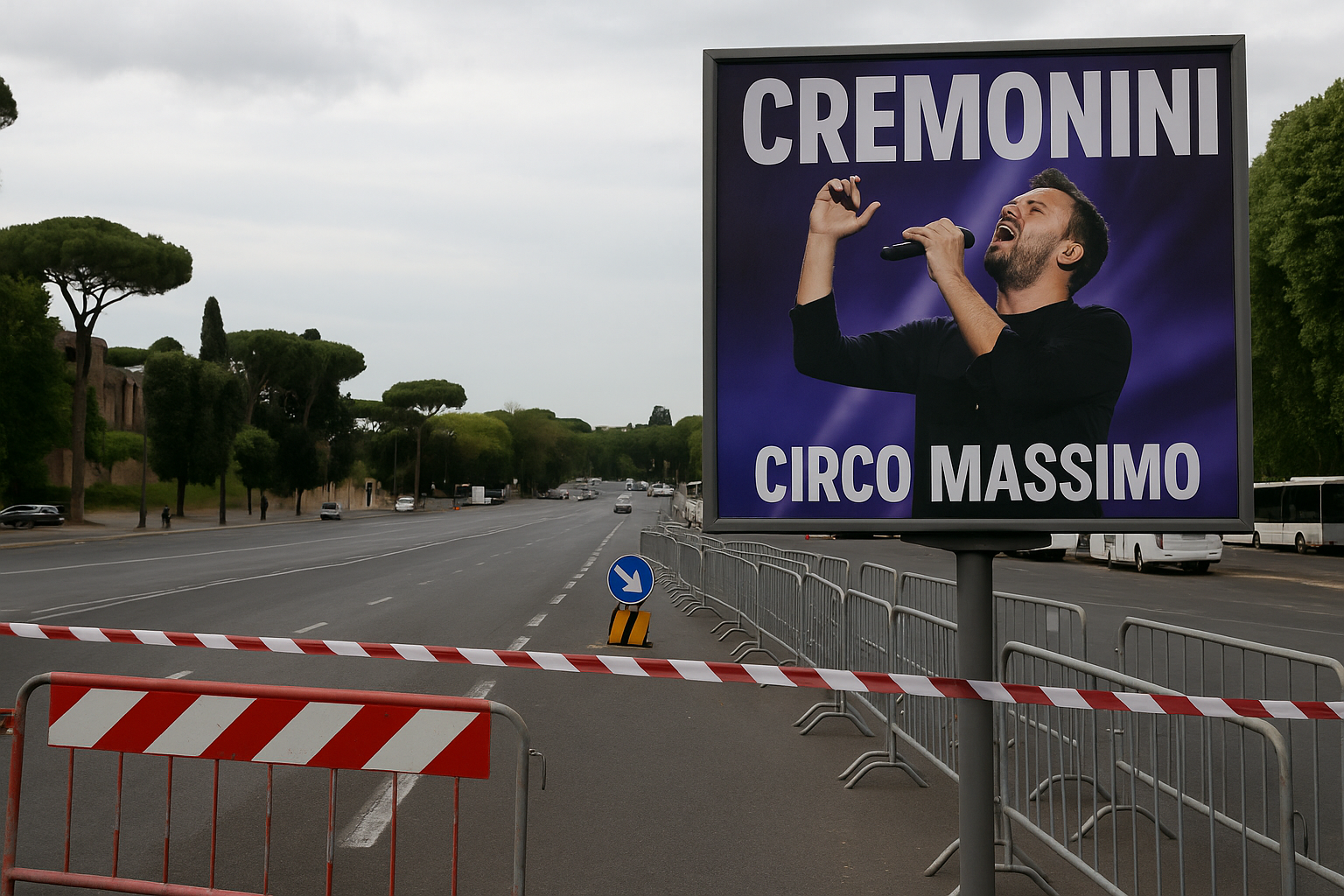 Cremonini infiamma Roma: tutto quello che devi sapere su strade chiuse e trasporti per il concerto al Circo Massimo Cremonini infiamma Roma: tutto quello che devi sapere su strade chiuse e trasporti per il concerto al Circo Massimo