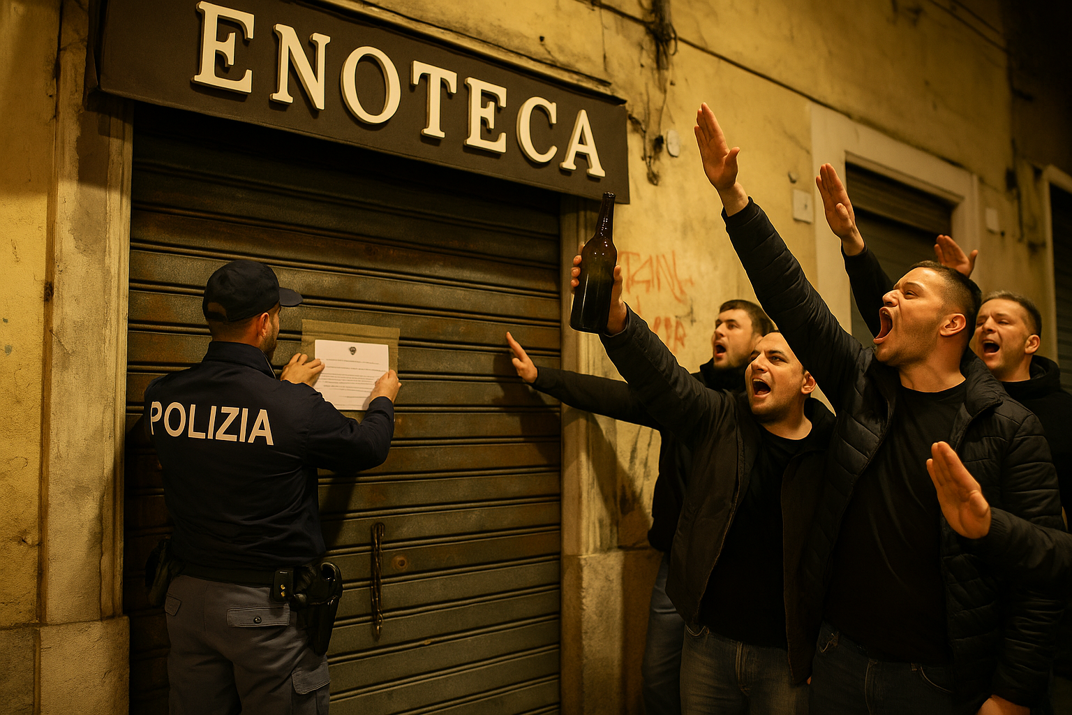 Violenza e alcol nel Pigneto: chiuso per dieci giorni un locale dopo risse e cori fascisti Violenza e alcol nel Pigneto: chiuso per dieci giorni un locale dopo risse e cori fascisti