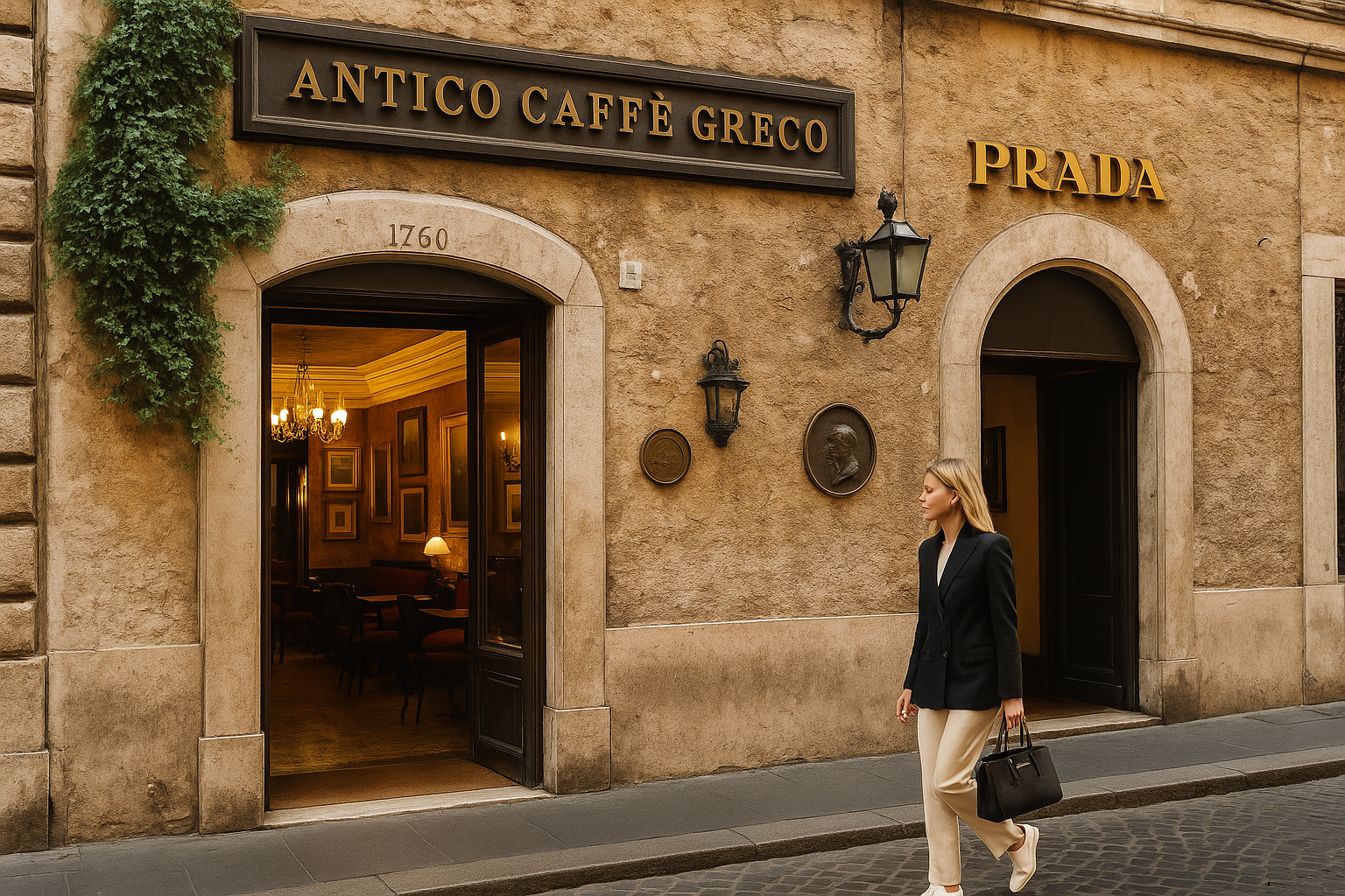 Caffè Greco di Roma, offerta di lusso: Prada in corsa per l’affitto!