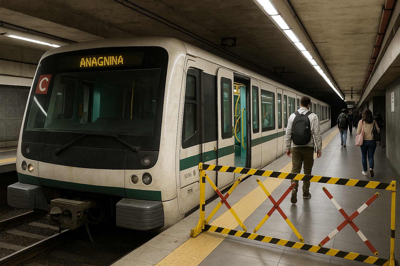 Metro C ferma a Roma, 5 stazioni chiuse per guasti: ecco come muoversi!